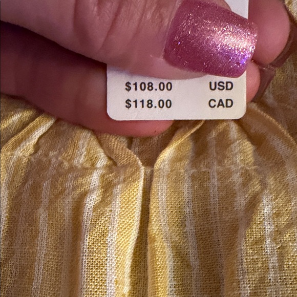 Anthropologie Liza Puff-Sleeve Smocked Linen Top NO LONGER AVAILABLE $108usd - Picture 5 of 16